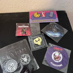 Assorted Collectible Pins Set